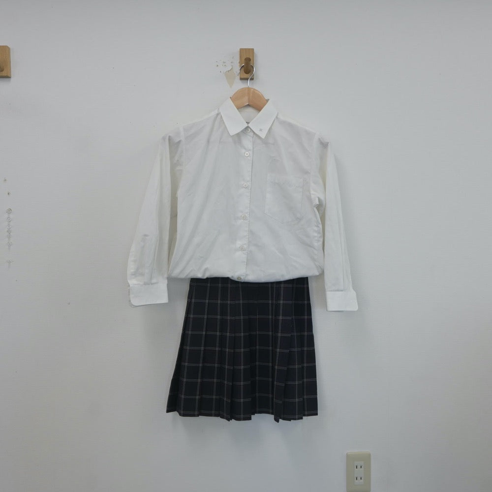 【中古】東京都 東京家政大学附属女子中学校・高等学校 女子制服 5点（ブレザー・シャツ・スカート）sf022334