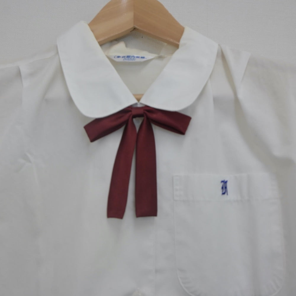 【中古】兵庫県 葺合高等学校 女子制服 4点（シャツ・ニットベスト）sf022341