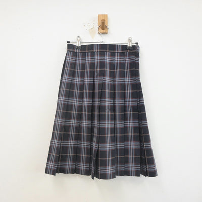 【中古】埼玉県 埼玉栄高等学校 女子制服 1点（スカート）sf022353