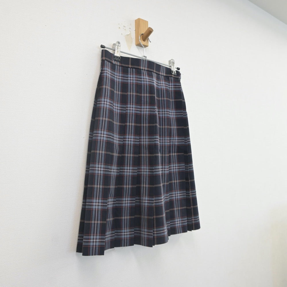 【中古】埼玉県 埼玉栄高等学校 女子制服 1点（スカート）sf022353