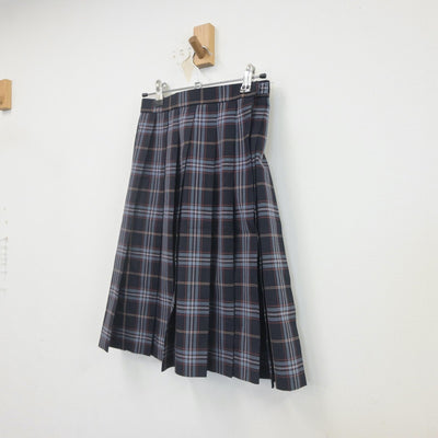 【中古】埼玉県 埼玉栄高等学校 女子制服 1点（スカート）sf022353