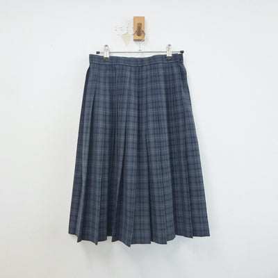 【中古】青森県 七戸高等学校 女子制服 2点（セーラー服・スカート）sf022360