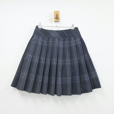 【中古】神奈川県 幸高等学校 女子制服 2点（シャツ・スカート）sf022389