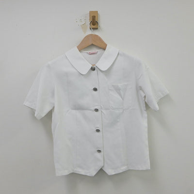 【中古】愛知県 愛知高等学校 女子制服 2点（ニットベスト・シャツ）sf022398