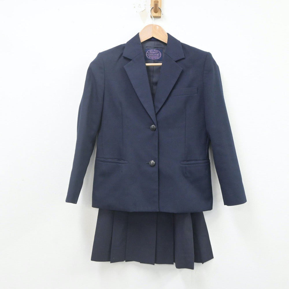 【中古】大阪府 阪南高等学校 女子制服 2点（ブレザー・スカート）sf022400