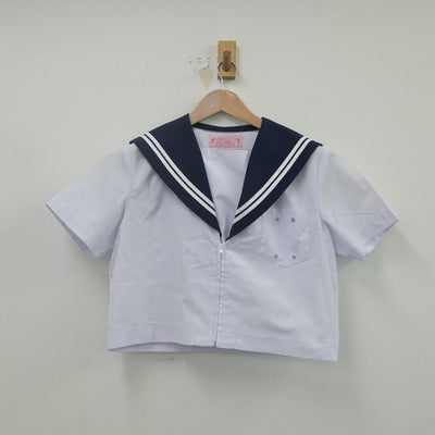 【中古】愛知県 沢上中学校 女子制服 2点（セーラー服）sf022405