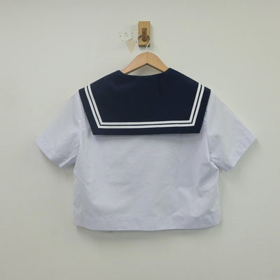 【中古】愛知県 沢上中学校 女子制服 2点（セーラー服）sf022405