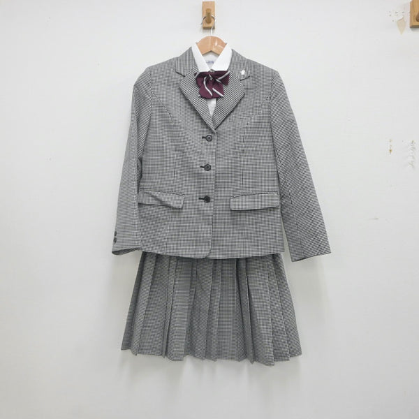 【中古制服】長崎県 青雲学園中学校 女子制服 3点（ブレザー・シャツ・スカート）sf022411【リサイクル学生服】 | 中古制服通販パレイド