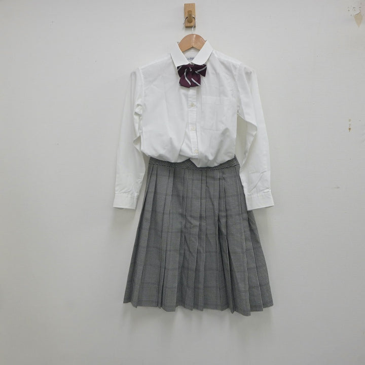 【中古制服】長崎県 青雲学園中学校 女子制服 3点（ブレザー・シャツ・スカート）sf022411【リサイクル学生服】 | 中古制服通販パレイド