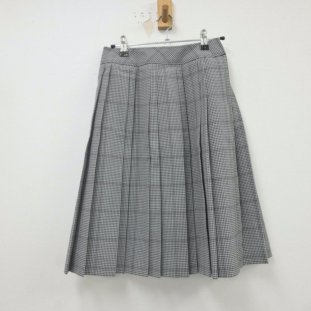 【中古】長崎県 青雲学園高等学校 女子制服 3点（シャツ・スカート）sf022413