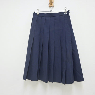 【中古】山形県 東北文教大学山形城北高等学校 女子制服 3点（セーラー服・スカート）sf022418