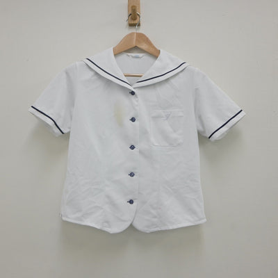 【中古】山形県 東北文教大学山形城北高等学校 女子制服 1点（セーラー服）sf022420