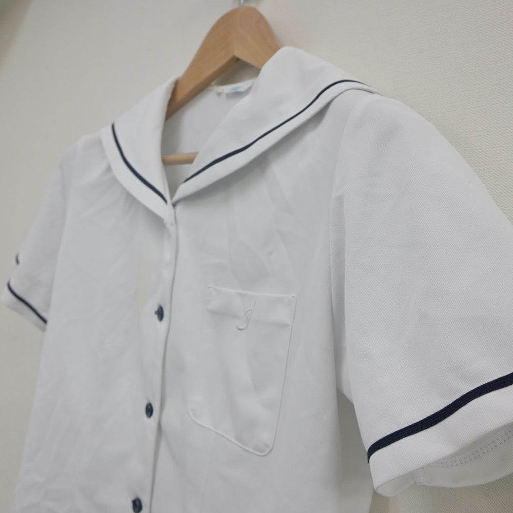 【中古】山形県 東北文教大学山形城北高等学校 女子制服 1点（セーラー服）sf022420