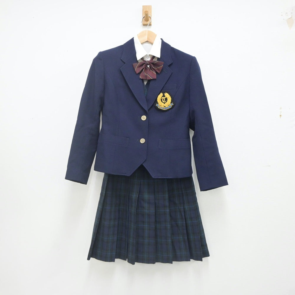 【中古】東京都 東京高等学校 女子制服 4点（ブレザー・シャツ・ベスト・スカート）sf022421