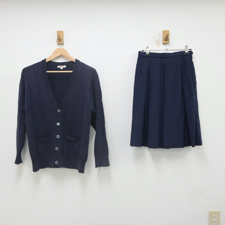 中古制服】広島県 広島県立高陽高等学校 女子制服 2点（ニット・スカート）sf022434【リサイクル学生服】 | 中古制服通販パレイド