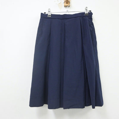 【中古】広島県 広島県立高陽高等学校 女子制服 2点（ニット・スカート）sf022434