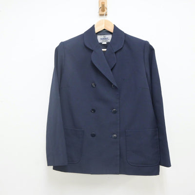 【中古】広島県 広島市立伴中学校 女子制服 2点（ブレザー・スカート）sf022437