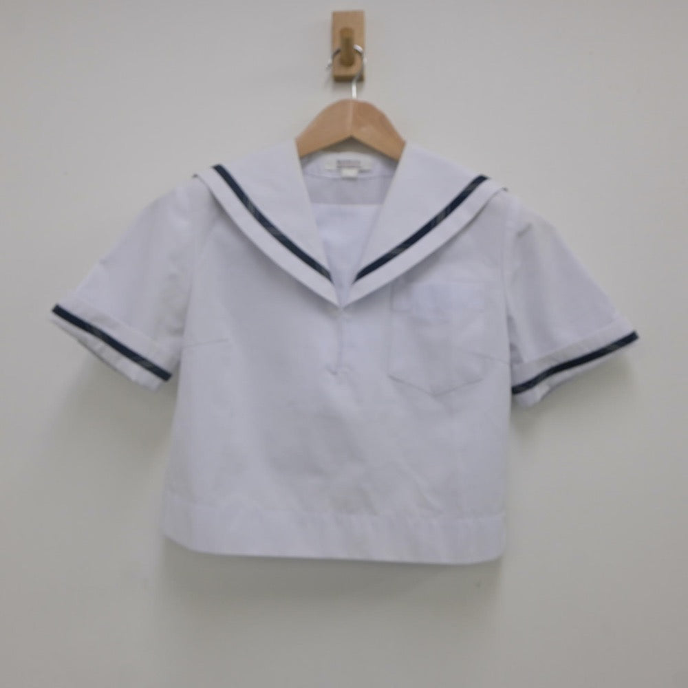 【中古】熊本県 荒尾市立荒尾海陽中学校 女子制服 1点（セーラー服）sf022444