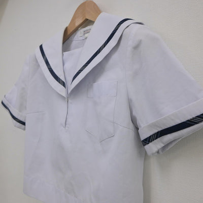 【中古】熊本県 荒尾市立荒尾海陽中学校 女子制服 1点（セーラー服）sf022444