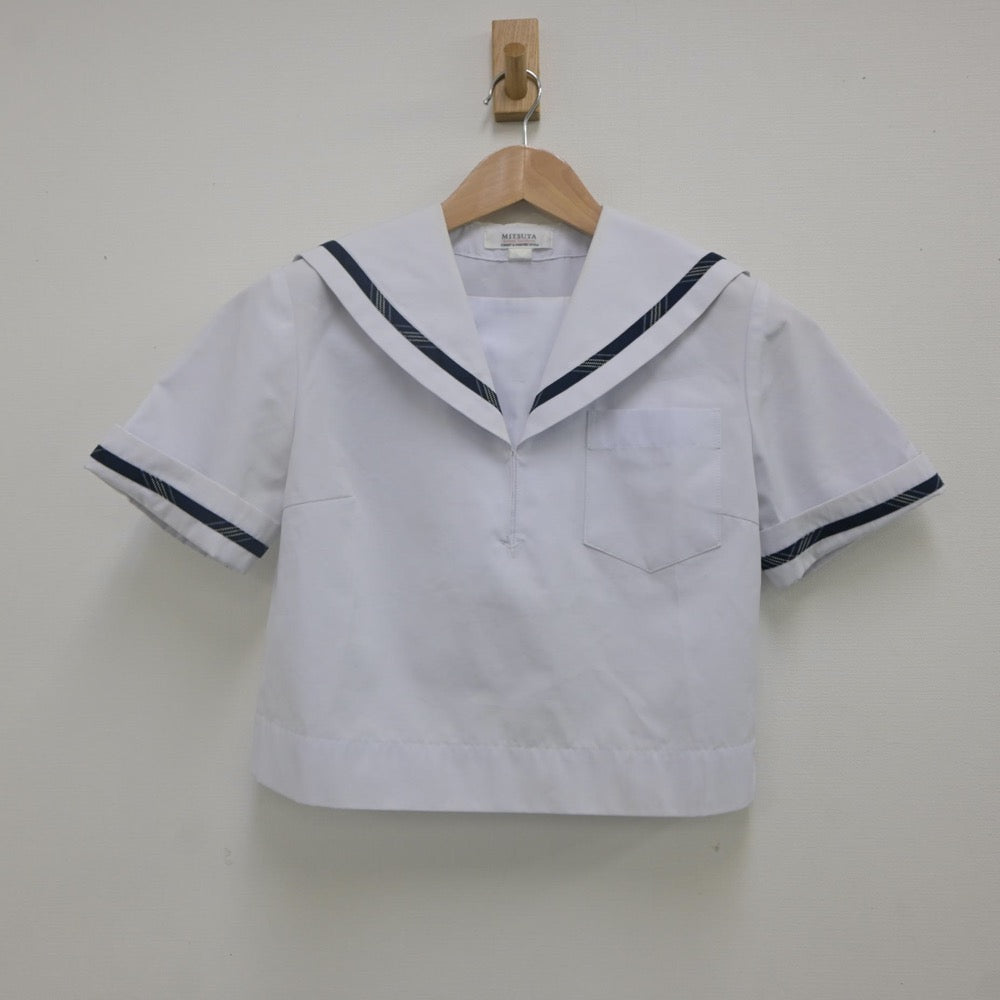 【中古】熊本県 荒尾市立荒尾海陽中学校 女子制服 1点（セーラー服）sf022444