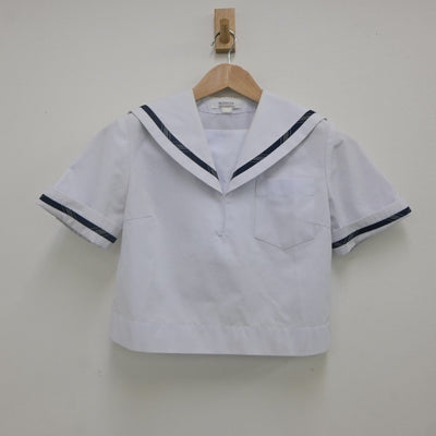 【中古】熊本県 荒尾市立荒尾海陽中学校 女子制服 1点（セーラー服）sf022444