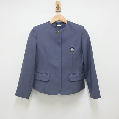 【中古】熊本県 有明高等学校 女子制服 2点（ブレザー・スカート）sf022445