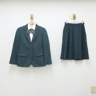 【中古】三重県 セントヨゼフ女子学園高等学校 女子制服 4点（ブレザー・シャツ・スカート）sf022447