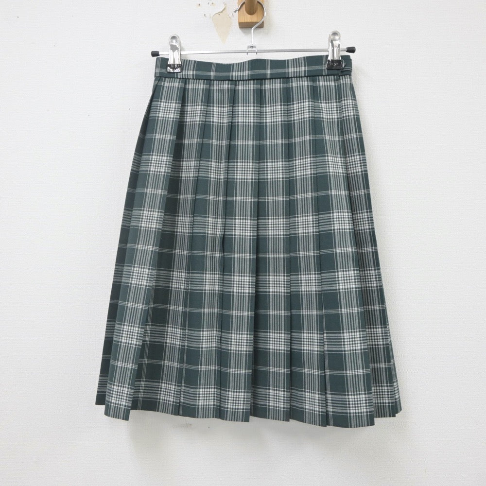 【中古】三重県 セントヨゼフ女子学園高等学校 女子制服 3点（シャツ・ニット・スカート）sf022450