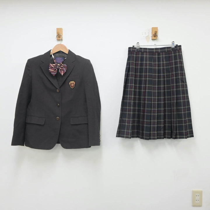 中古制服】兵庫県 兵庫県立明石高等学校 女子制服 3点(ブレザー 中古制服】兵庫県 兵庫県立明石高等学校 女子制服 3点(ブレザー