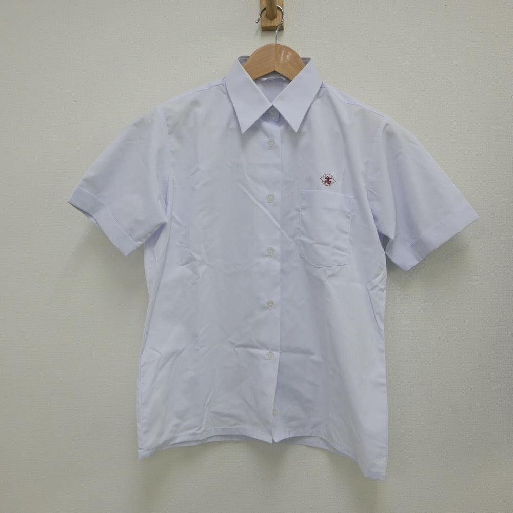 【中古】広島県 広島県立祗園北高等学校 女子制服 2点（シャツ・スカート）sf022458