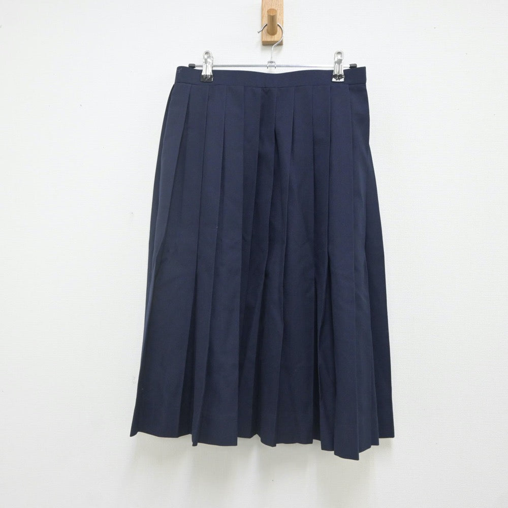 【中古】千葉県 千葉市立都賀中学校 女子制服 5点（ブレザー・ベスト・シャツ・スカート）sf022459