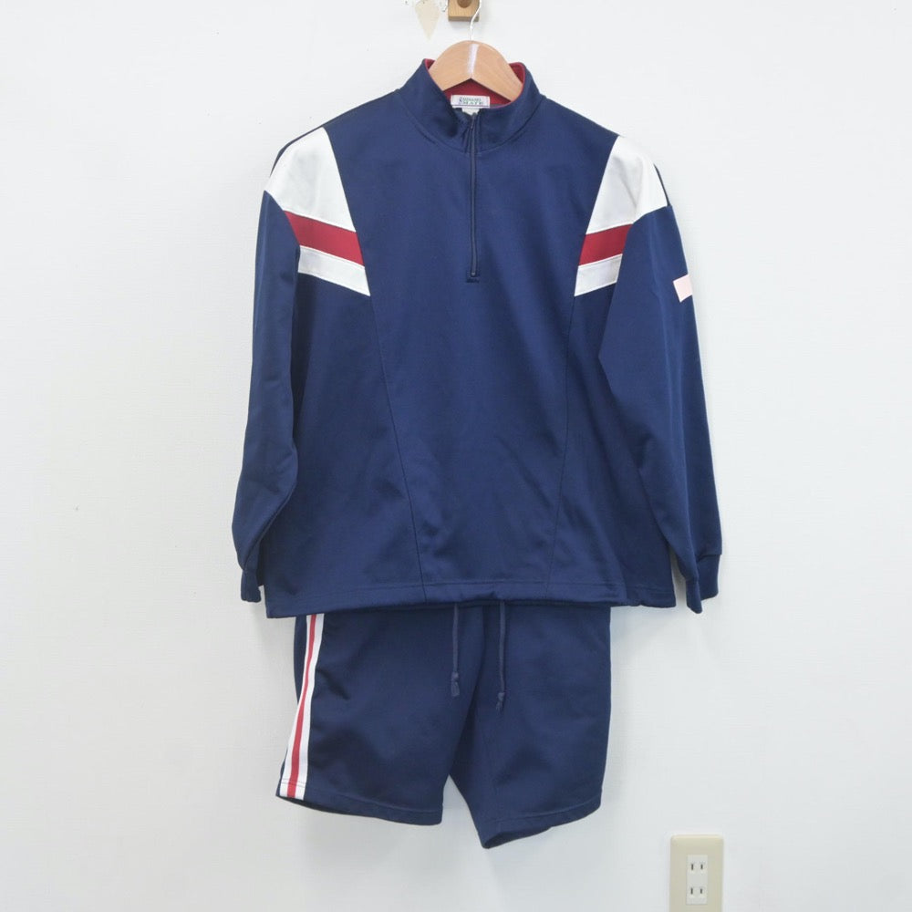 【中古】長野県 丸子修学館高等学校 女子制服 2点（ジャージ 上・体操服 下）sf022475