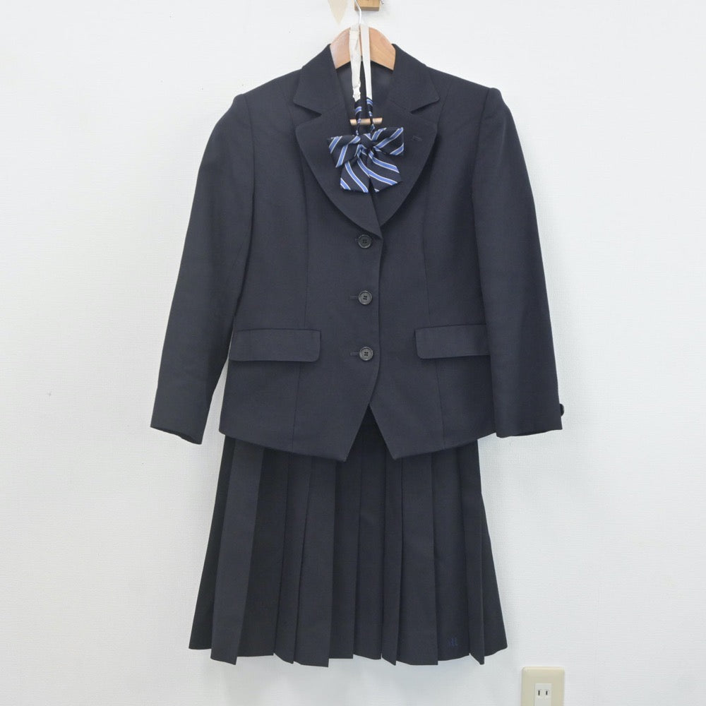 【中古】岐阜県 本巣松陽高等学校 女子制服 3点（ブレザー・スカート）sf022488