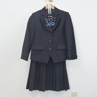 【中古】岐阜県 本巣松陽高等学校 女子制服 3点（ブレザー・スカート）sf022488