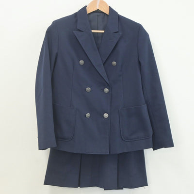 【中古】東京都 日野第四中学校 女子制服 2点（ブレザー・スカート）sf022499