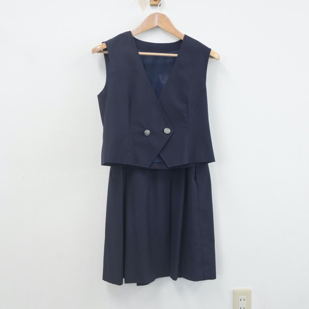 中古制服】東京都 日野第四中学校 女子制服 2点（ベスト・スカート）sf022500【リサイクル学生服】 | 中古制服通販パレイド