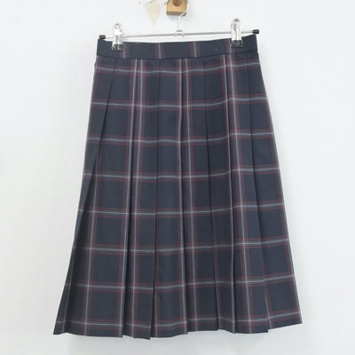 【中古】東京都 立川国際中等教育学校 女子制服 2点（シャツ・スカート）sf022502