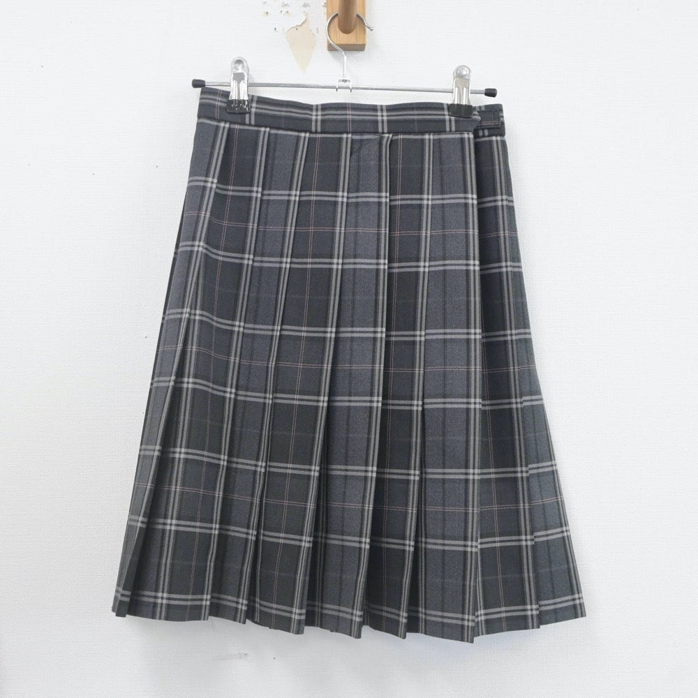 【中古】東京都 立川国際中等教育学校 女子制服 3点（ニット・スカート）sf022503