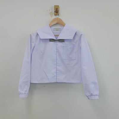 【中古】鹿児島県 鹿児島中央高等学校 女子制服 3点（セーラー服）sf022505