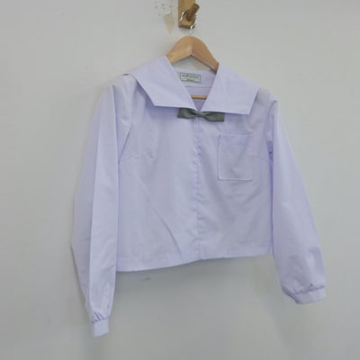 【中古】鹿児島県 鹿児島中央高等学校 女子制服 3点（セーラー服）sf022505