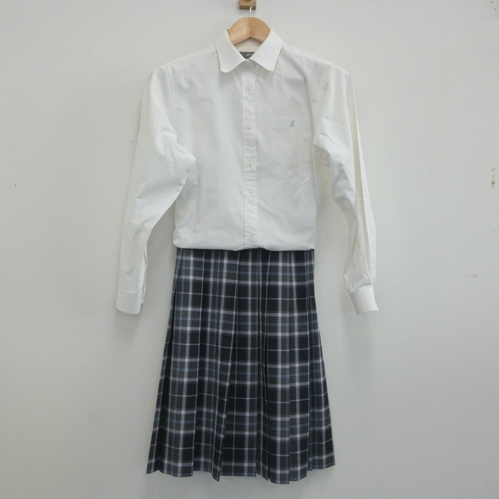 中古制服】鳥取県 米子高等学校 女子制服 3点（シャツ・シャツ・スカート）sf022518【リサイクル学生服】 | 中古制服通販パレイド