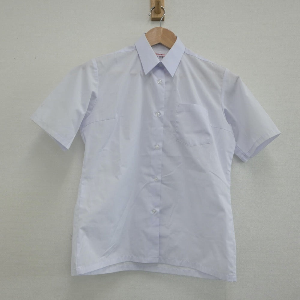 【中古】千葉県 吾妻中学校 女子制服 2点（シャツ・スカート）sf022544