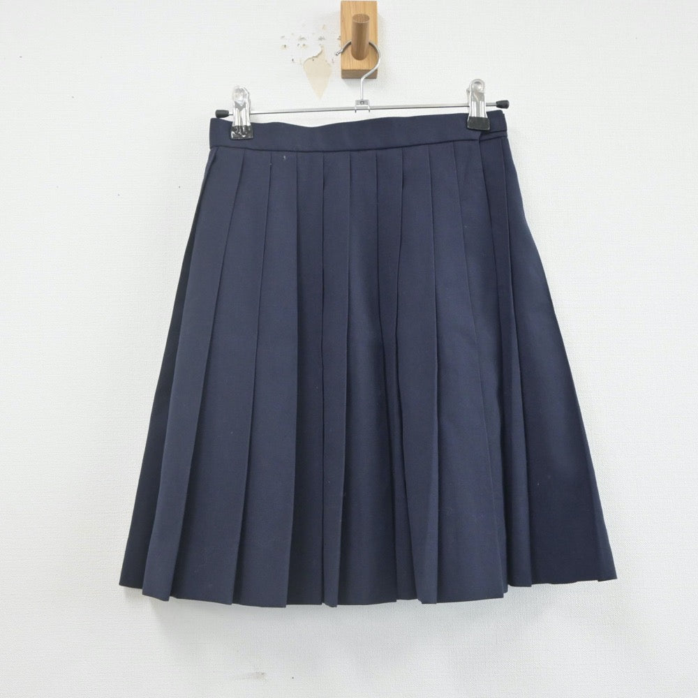 【中古】千葉県 八千代高等学校 女子制服 3点（ベスト・シャツ・スカート）sf022546