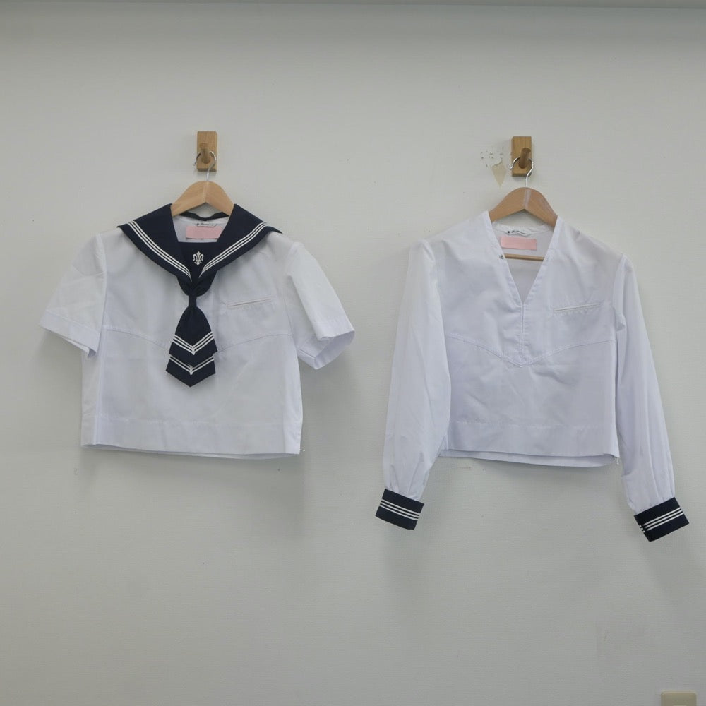 中古制服】宮城県 仙台白百合学園中学校・高等学校 女子制服 5点