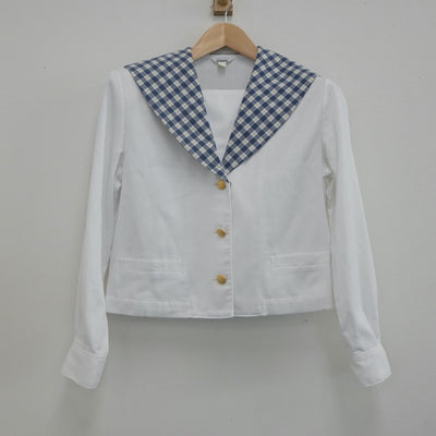 【中古】宮城県 聖和学園高等学校 女子制服 2点（セーラー服）sf022557