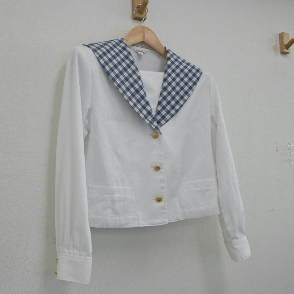 【中古】宮城県 聖和学園高等学校 女子制服 2点（セーラー服）sf022557