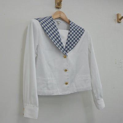 【中古】宮城県 聖和学園高等学校 女子制服 2点（セーラー服）sf022557