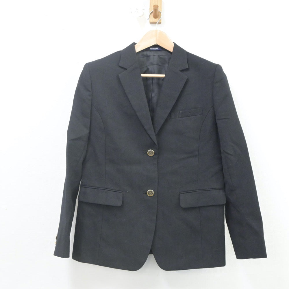 【中古】千葉県 成東高等学校 女子制服 4点（ブレザー・スカート）sf022564