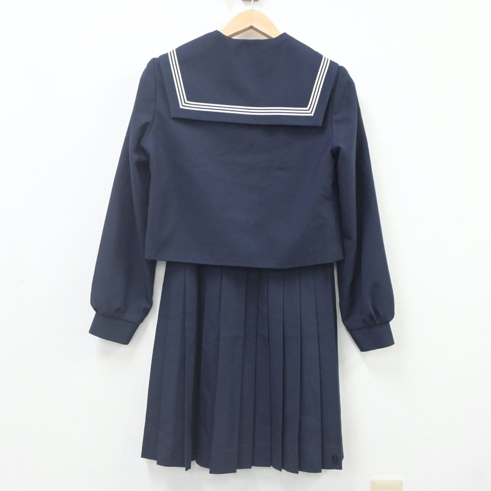 中古制服】愛知県 碧南高等学校 女子制服 3点（セーラー服・ニット・スカート）sf022577【リサイクル学生服】 | 中古制服通販パレイド