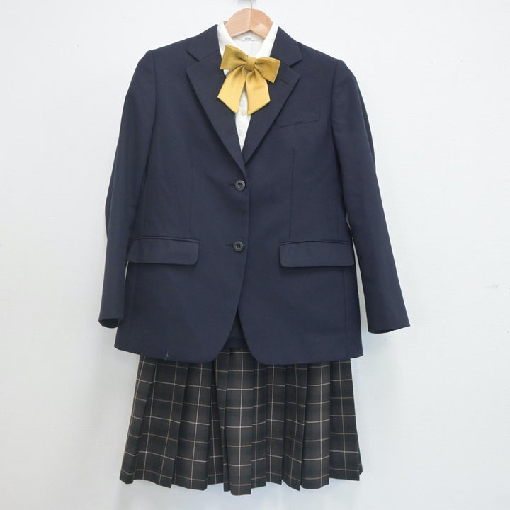 【中古制服】福岡県 九州産業大学附属九州高等学校 女子制服 4点（ブレザー・シャツ・スカート）sf022581【リサイクル学生服】 | 中古制服 通販パレイド